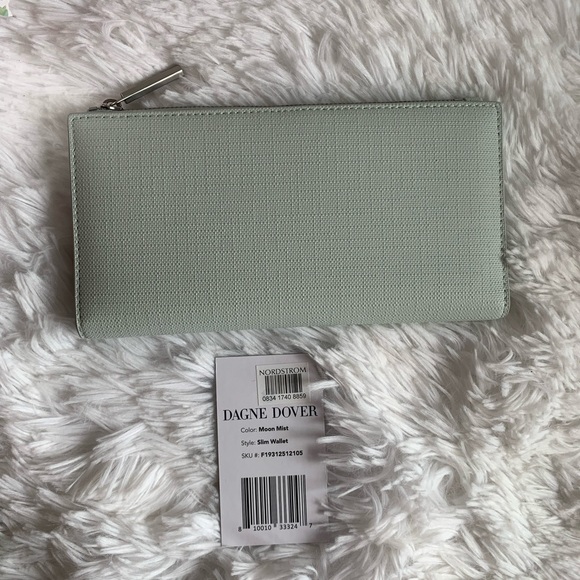 Dagne Dover Handbags - NWT Dagne Dover slim wallet moon mist